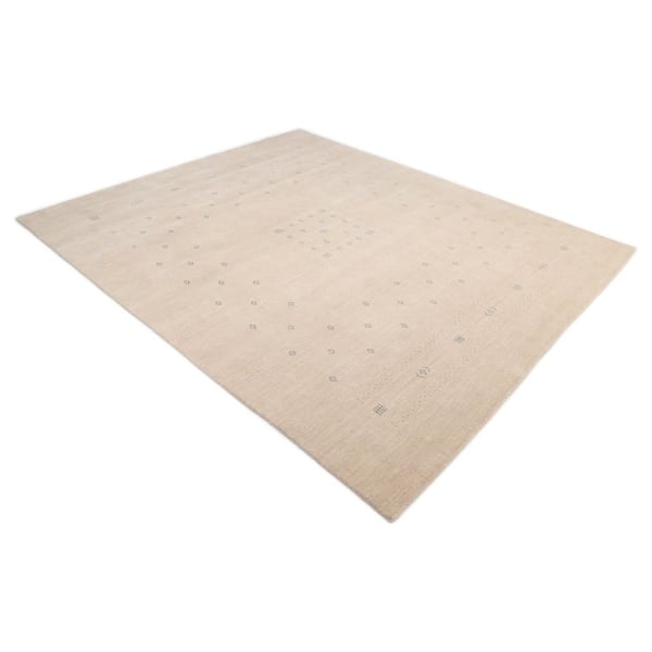 Simi Handmade Southwestern Beige 8 ft. 0 in. x 10 ft. 0 in. Area Rug