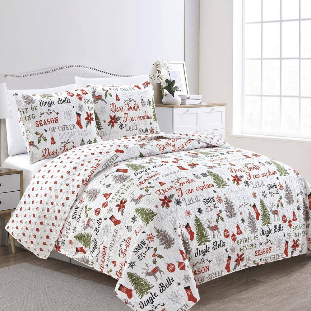 bed bath and beyond christmas quilts