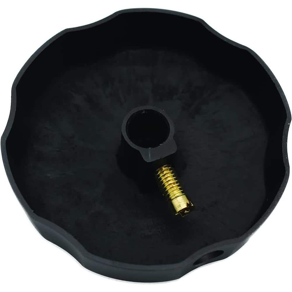 Matte Black 27" Cable Drive Bathtub Drain Trim with Poly Pipe Assembly