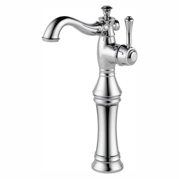 Delta Cassidy Single Hole Single-Handle Vessel Bathroom Faucet in Chrome