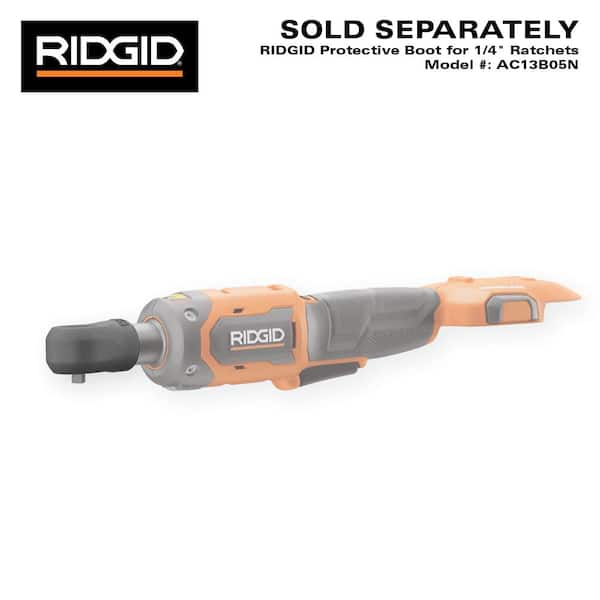 RIDGID 18V Brushless Cordless 1/4 in. Ratchet (Tool Only) R866010B