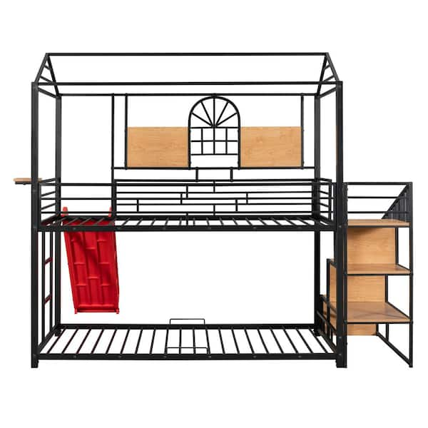 https://images.thdstatic.com/productImages/93e3b4b3-f8dc-4bf7-9498-fa317e2cb0e6/svn/black-and-red-harper-bright-designs-bunk-beds-nt020aaj-76_600.jpg