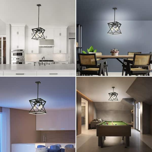 FACTORY SPOT 照明 NORMANTON PENDANT LIGHT CLAXY Farmhouse Pendant Light Black Hanging Pendant Light