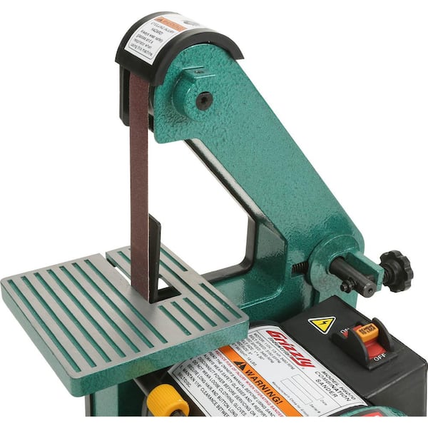 Grizzly Industrial G1015 - Knife Grinder, Sander, and Buffer - Power  Combination Disc And Belt Sanders 