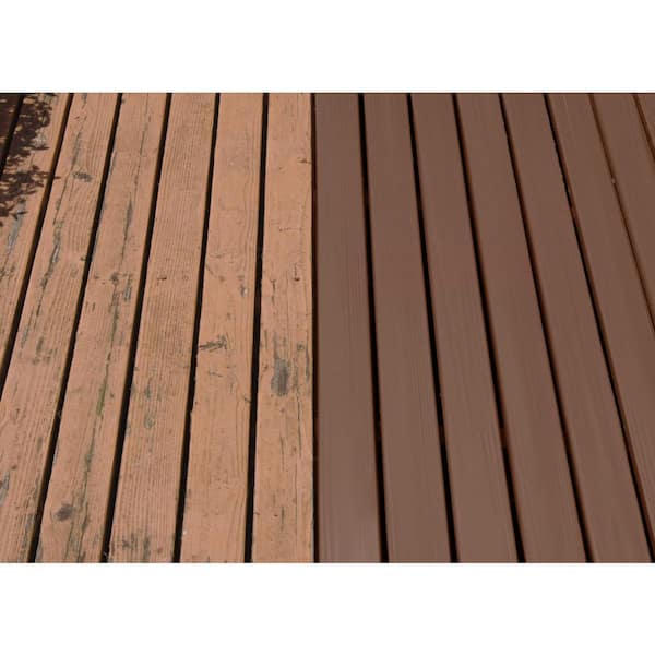 Ames - Safe-T-Deck 5 gal. Cocoa Brown Slip Resistant Waterproof Deck Coating