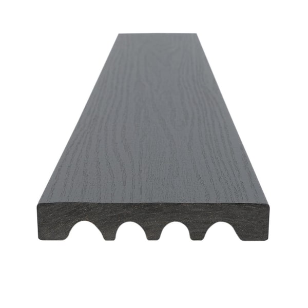 MoistureShield Elevate Lake Fog 1 in. x 5.4 in.x 20 ft. Solid Edge Capped Composite Decking (10-Pack) (H-Pack)