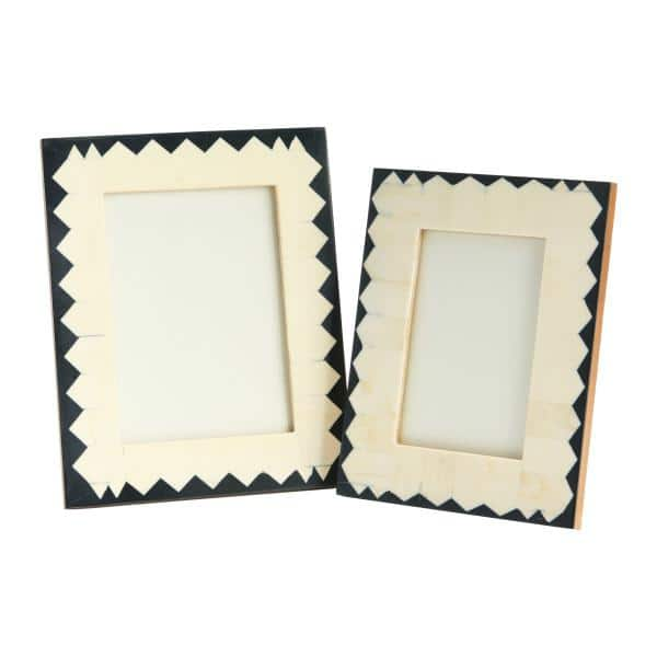 SULLIVANS Blue Aztec Pattern 4x6 Picture Frame FM247 - The Home Depot