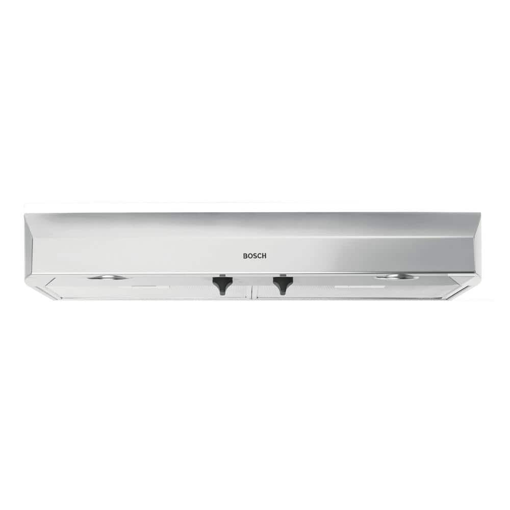 Bosch 500 Series 36 in. Undercabinet Range Hood with Lights in Stainless Steel, Silver