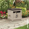 Suncast 225 ft. Smart Tube Hose Hideaway with Brass Connections, Light Taupe CPLSMT212B