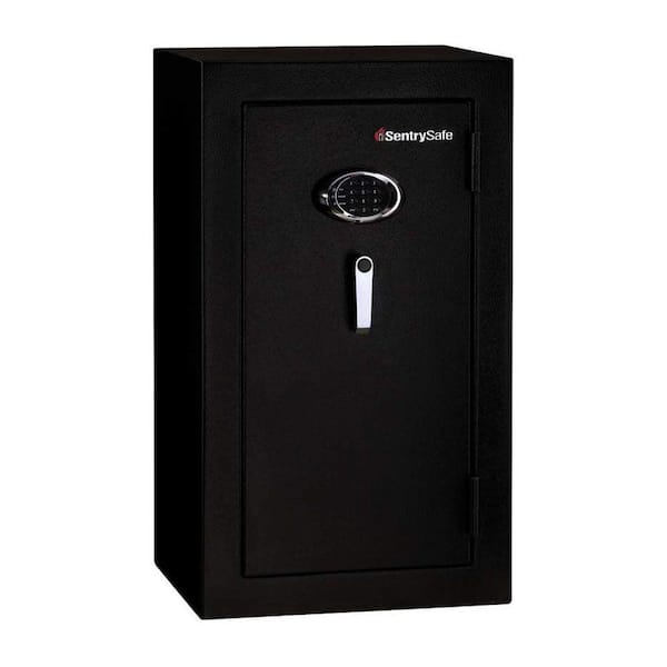 SentrySafe 4.7 cu. ft. Steel Fire-Resistant and Waterproof Safe with Electronic Lock, Black