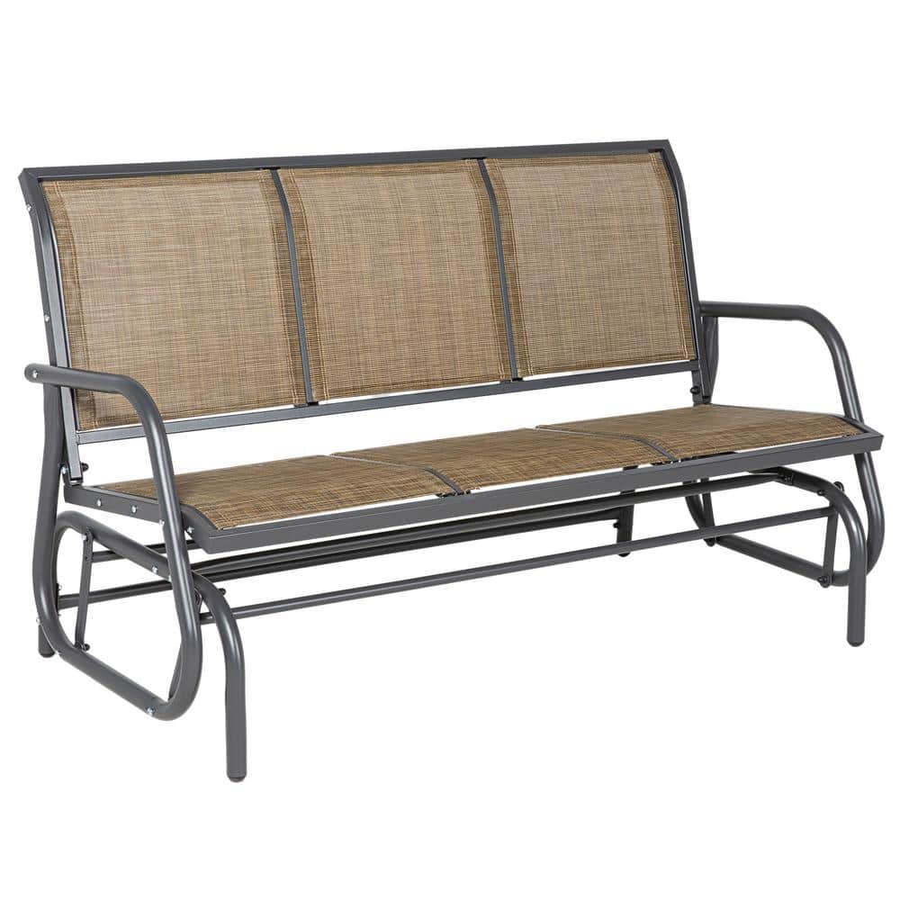 29 in. Metal Outdoor Glider