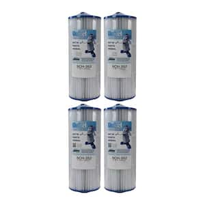 5.19 in. Dia 35 sq. ft. Replacement Pool Filter Cartridge with Bar Top Handle (4-Pack)