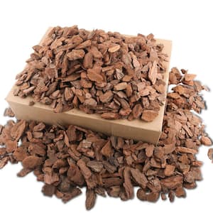 18 qt. Organic Big Size Orchid Bark for Plants, Root Development of Orchid Plants and Garden Soil Amendment
