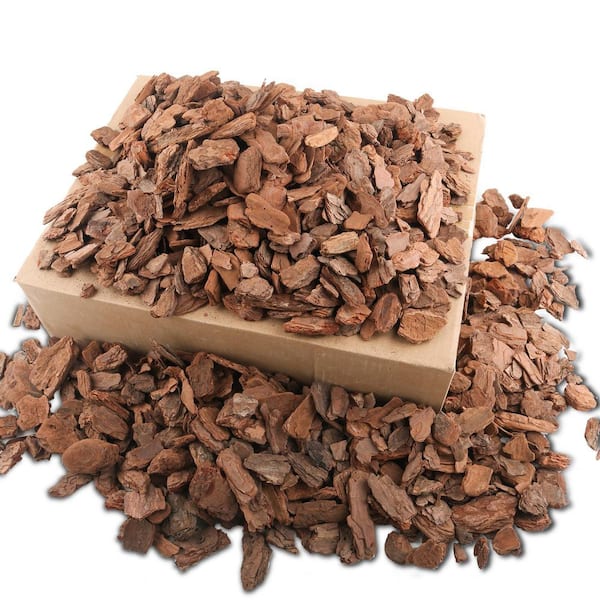 18 qt. Organic Big Size Orchid Bark for Plants, Root Development of Orchid Plants and Garden Soil Amendment