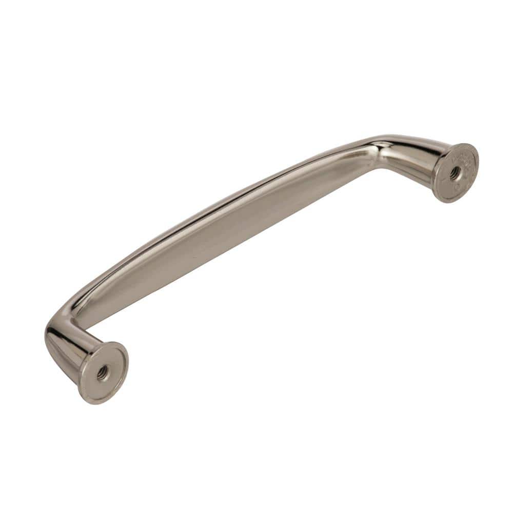 Polished Nickel 5" Modern Cabinet Drawer Pull