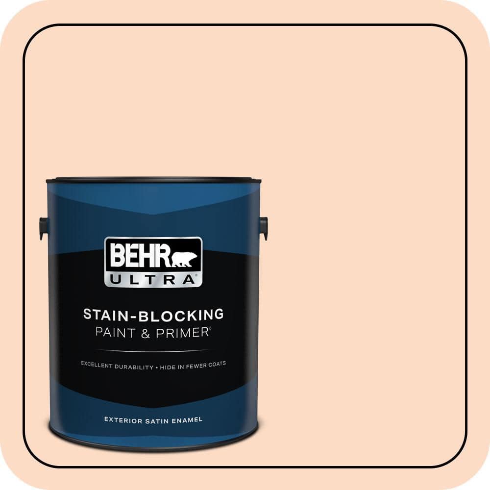 1 gal. #250C-2 Sugared Peach Satin Enamel Exterior Paint & Primer price history on PriceWatchPro