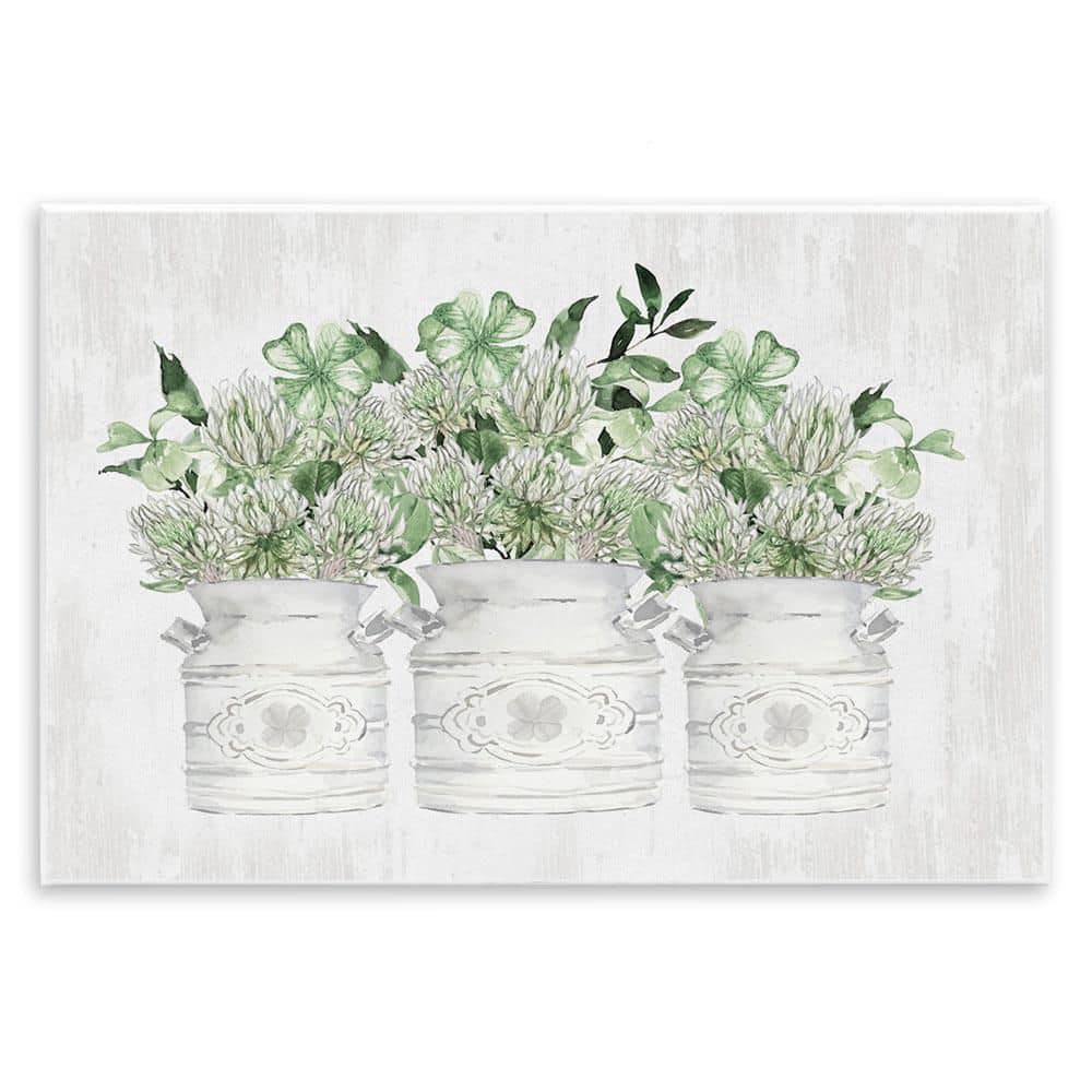 Rustic Shamrock Bouquets by Lettered and Lined Unframed Graphic Art Print Nature 10 in. x 15 in. price history on PriceWatchPro