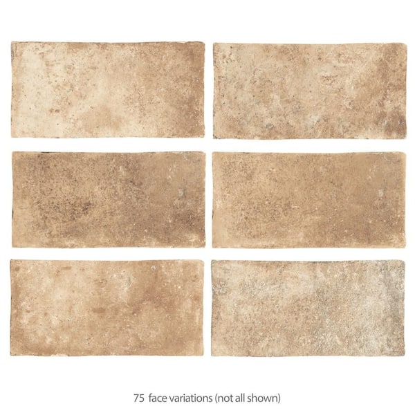 Toscana San Gimigniano 8 in. x 8 in. Porcelain Floor and Wall Take Home Tile Sample