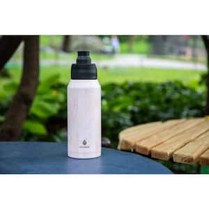Aoibox 32 oz. Grayt Stainless Steel Insulated Water Bottle (Set of 1)  SNPH004IN128 - The Home Depot