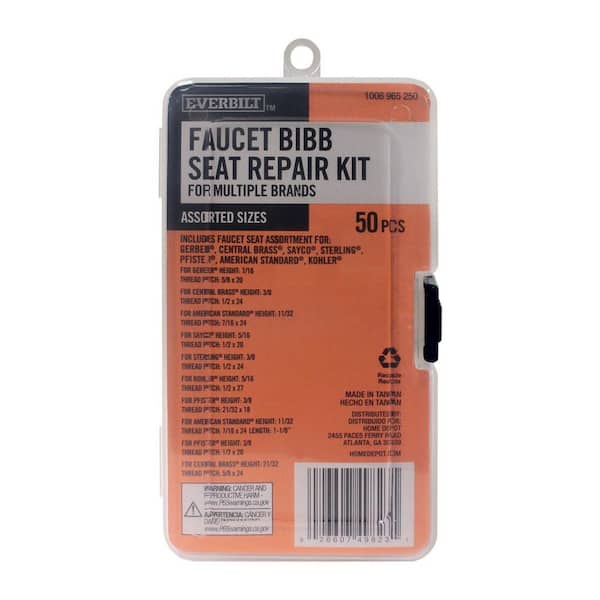 Faucet Bibb Kit with Assorted Sizes