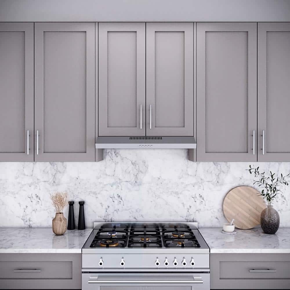 Streamline 30-Inch Stainless Steel Under Cabinet Range Hood with Charcoal Filter