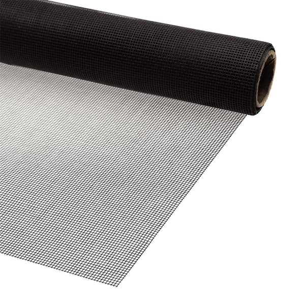 Screen Mesh Roll Standard Duty 60 x 96 in., Charcoal (1 Roll)
