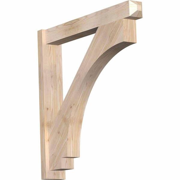 Ekena Millwork 6 in. x 36 in. x 36 in. Imperial Craftsman Smooth Douglas Fir Outlooker