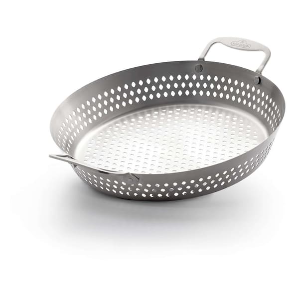 Stainless Steel Grilling Wok