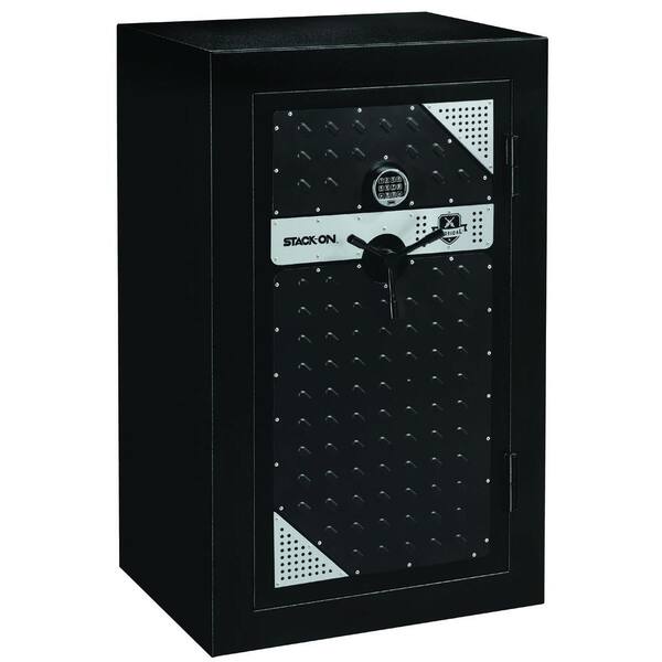Stack-On Tactical 20-Gun Fire-Resistant Safe with Electronic Lock and Door Storage