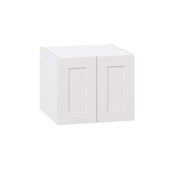 Roseland 24 in. W x 24 in. D x 20 in. H Assembled Shaker Wall  Kitchen Cabinet in Warm White