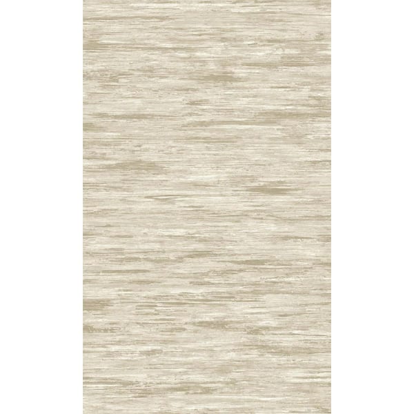 Walls Republic Cream Textured Metallic Horizontal Stripes Shelf Liner Non-Woven Wallpaper Double Roll (57 sq. ft.)