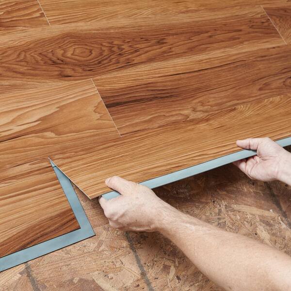 Gripstrip Luxury Vinyl Plank Flooring, Allure Grip Strip Vinyl Plank Flooring