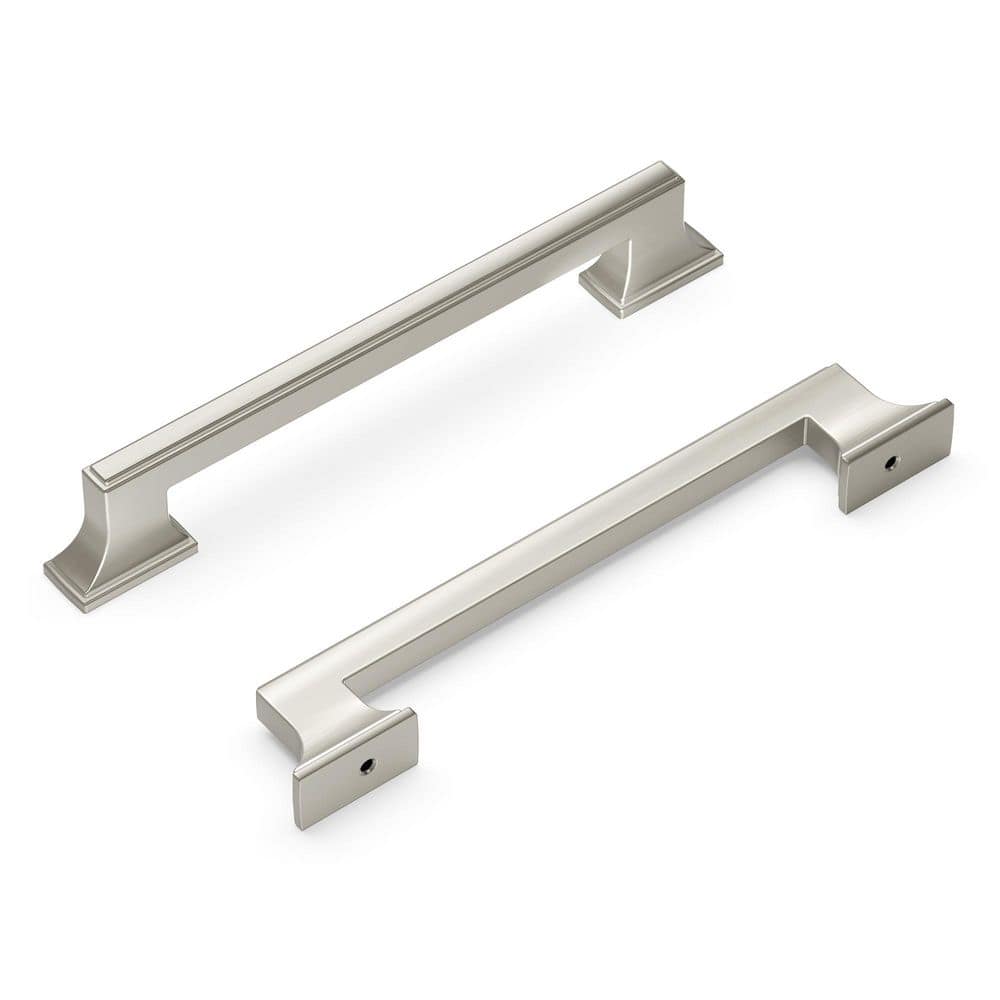 Brownstone Collection Pull 6-5/16 Inch (160mm) Center to Center Satin Nickel Finish price history on PriceWatchPro