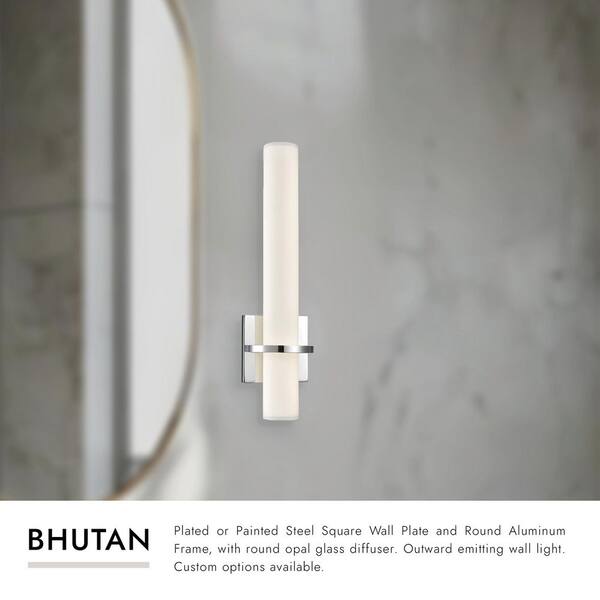 ピース釜ルピア Bhutan 5-in Wall Sconce – Kuzco Lighting