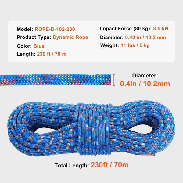 12 ft. Polyester Rope and 5 in. Polyurethane Bungee in Safety Green