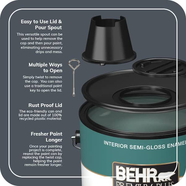 ペインター BEHR PREMIUM PLUS 1 gal. Home Decorators Collection #HDC-SM14-5