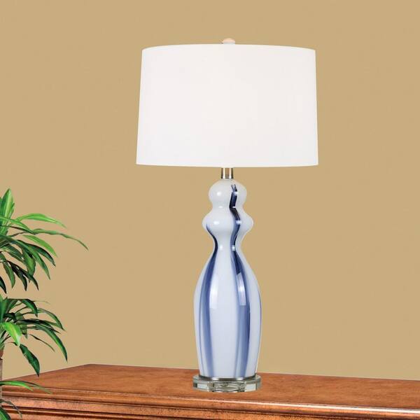 Fangio Lighting 31 In White And Blue, Wayfair Canada Bedroom Table Lamps