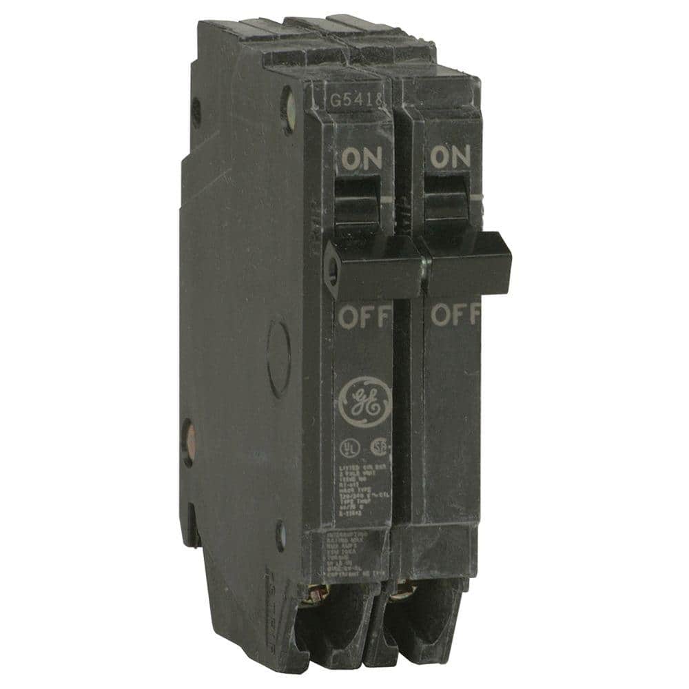 GE Q-Line 20 Amp 1 in. Double-Pole Circuit Breaker THQP220