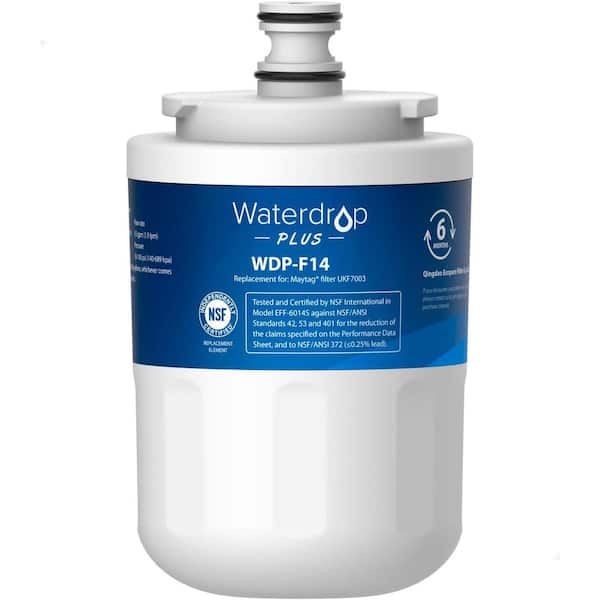 Waterdrop WD-UKF7003 Refrigerator Water Filter, Replacement for Maytag UKF7003, UKF7002AXX, Whirlpool EDR7D1, UKF7002, UKF7001AXX