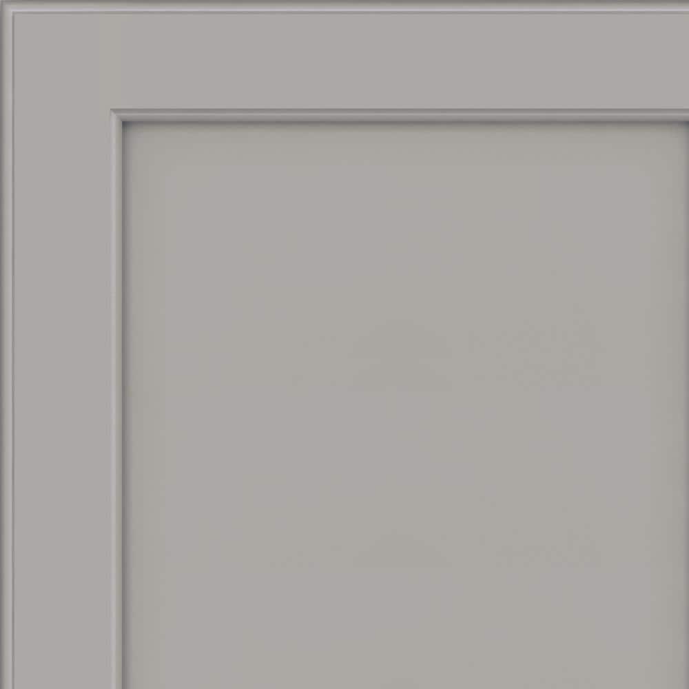 Geneva 7 5/16 in. W x 3/4 in. D x 7 5/16 in. H Quarter Cabinet Door Sample in Pebble Grey price history on PriceWatchPro