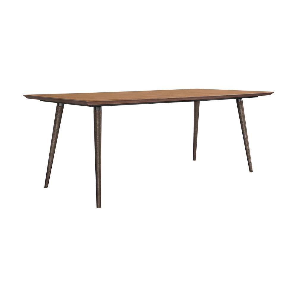 Armen Living Coco Rustic in Balsamico Oak Wood Dining Table LCCODIBAL