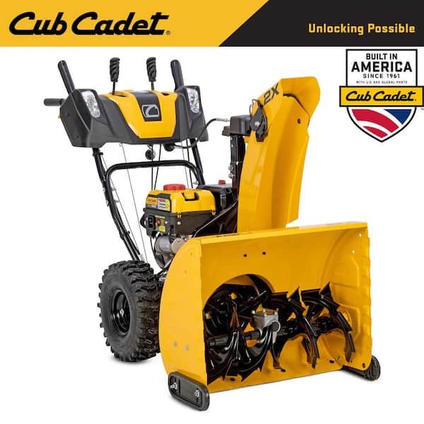 Cub Cadet 2X 26 in. 243cc IntelliPower Two-Stage Electric Start Gas Snow Blower with Power Steering and Steel Chute