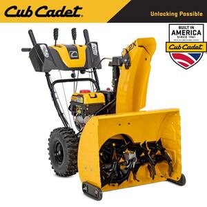 2X 26 in. 243cc IntelliPower Two-Stage Electric Start Gas Snow Blower with Power Steering and Steel Chute