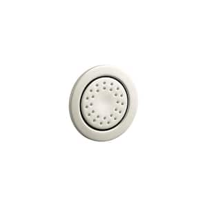 WaterTile Round 27-Nozzle 1.0 GPM Body Spray in Vibrant Polished Nickel