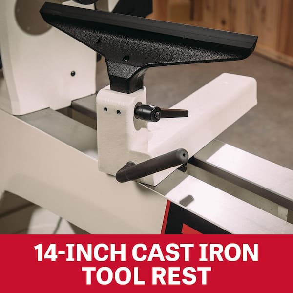 Jet JWL 18 in. x 40 in. 230-Volt 2 HP Wood Lathe 719600 - The Home