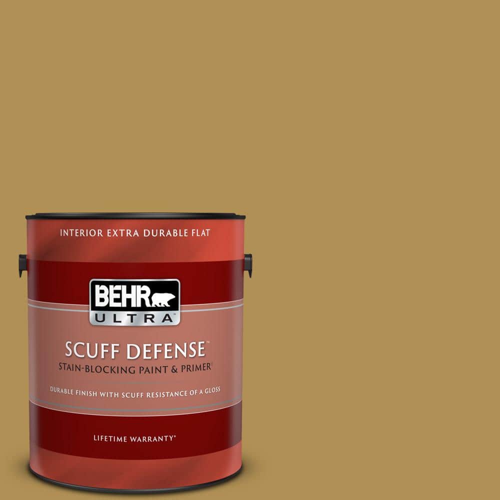 BEHR ULTRA 1 gal. 350D6 Bronze Green Extra Durable Flat Interior