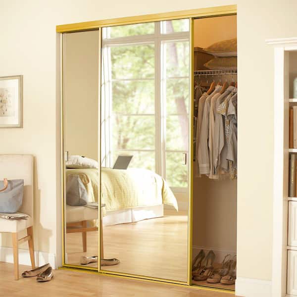 Contractors Wardrobe 72 in. x 81 in. Aurora Bright Gold Aluminum