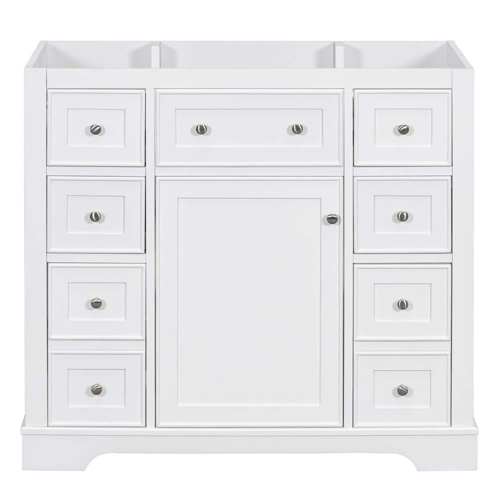36 in. W x 18 in. D x 33 in. H Freestanding Bath Vanity Cabinet without Top