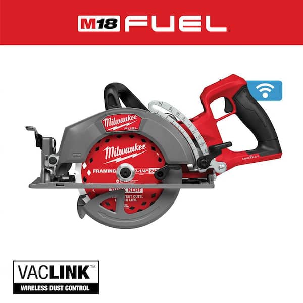 Milwaukee M18 FUEL ONE-KEY 18V Lithium-Ion Cordless 7-1/4 in. Rear