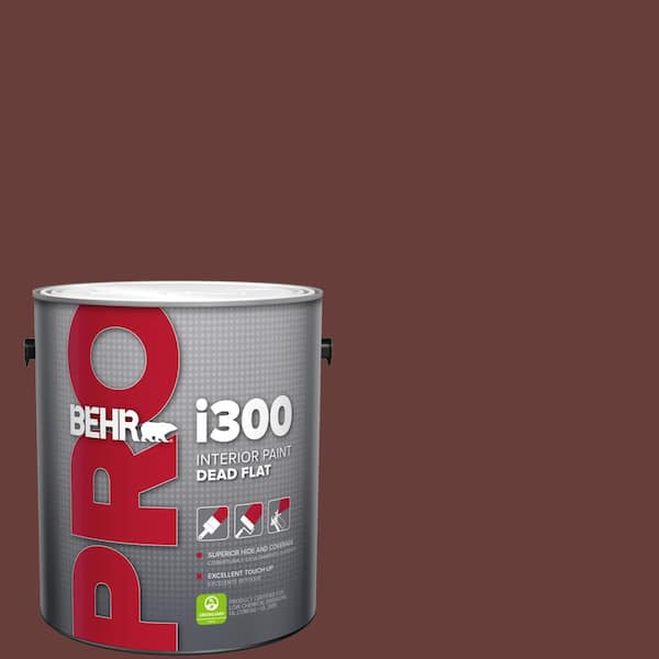 BEHR PRO 1 gal. #PPU2-01 Chipotle Paste Dead Flat Interior Paint